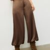 Elegante Satin-Ballon-Hose