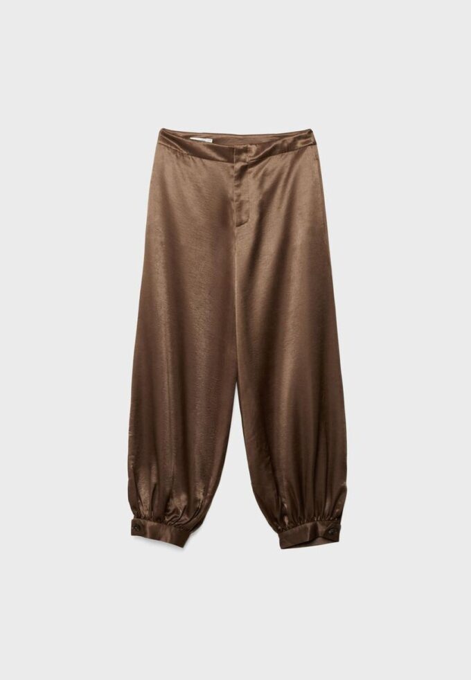 Elegante Satin-Ballon-Hose