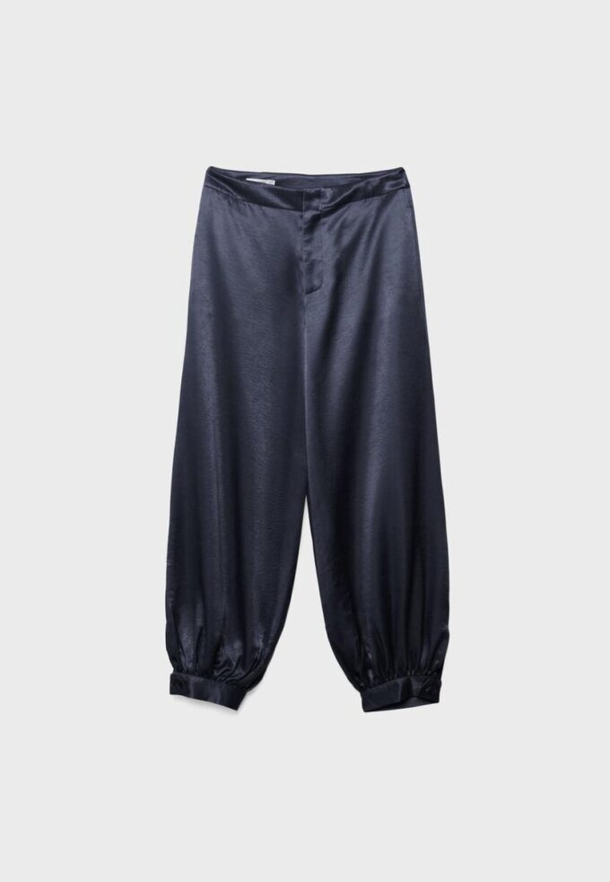 Elegante Satin-Ballon-Hose