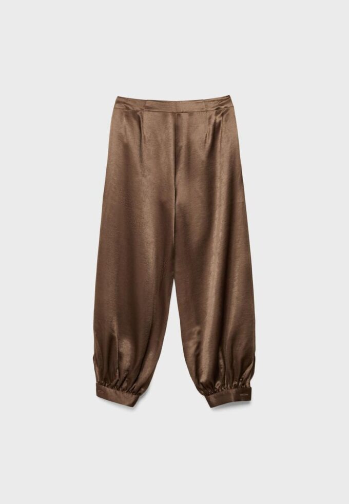 Elegante Satin-Ballon-Hose