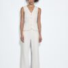 Eng anliegendes Denim-Oberteil Eng anliegendes Denim-Oberteil