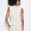 Eng anliegendes Denim-Oberteil Eng anliegendes Denim-Oberteil