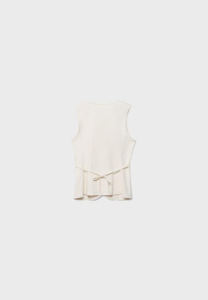 Eng anliegendes Denim-Oberteil Eng anliegendes Denim-Oberteil