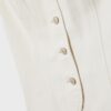 Eng anliegendes Denim-Oberteil Eng anliegendes Denim-Oberteil
