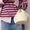 Feste Bucket-Tasche mit Ösen