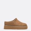 Flache Lederclogs Flache Lederclogs