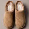 Flache Lederclogs Flache Lederclogs