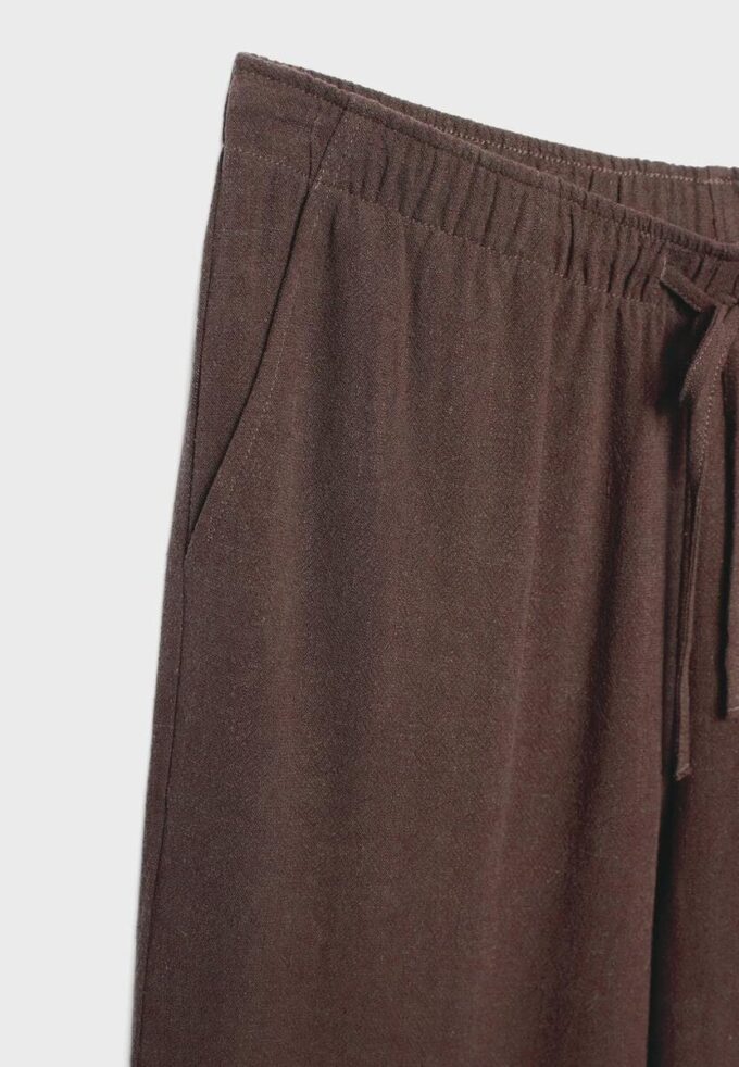 Fließende Hose in Leinenoptik Fließende Hose in Leinenoptik