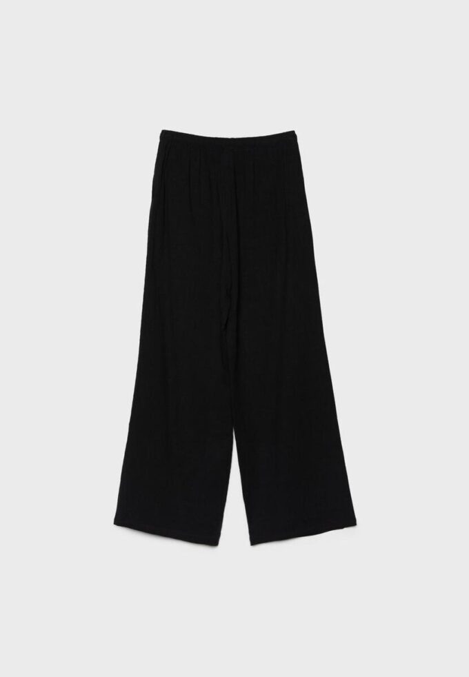 Fließende Hose in Leinenoptik