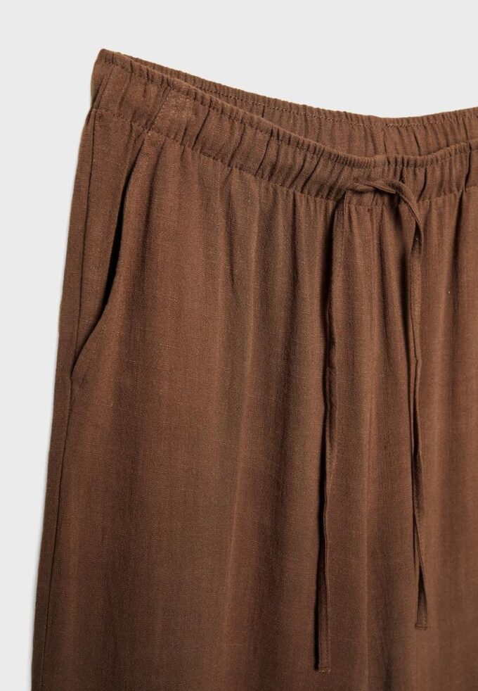 Fließende Hose in Leinenoptik Fließende Hose in Leinenoptik