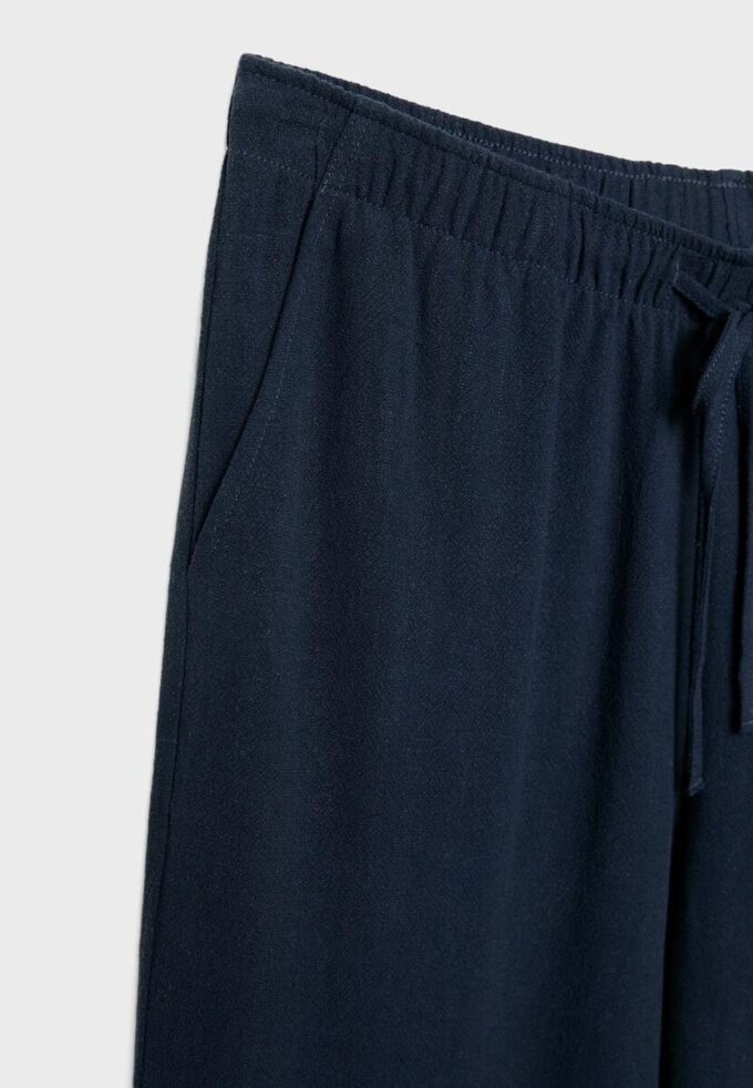 Fließende Hose in Leinenoptik Fließende Hose in Leinenoptik