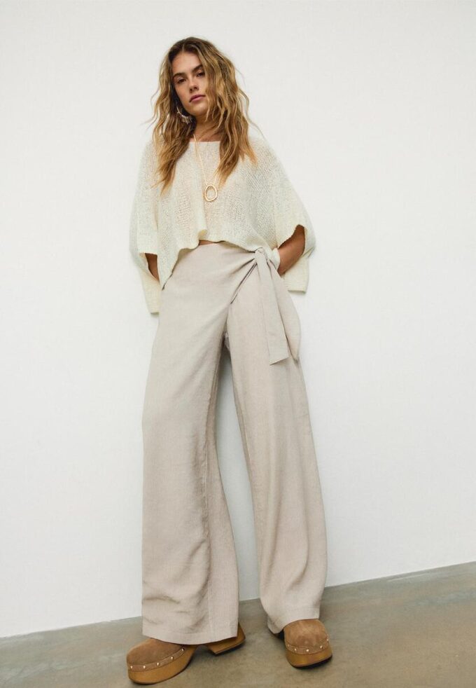 Fließende Sarong-Hose Fließende Sarong-Hose