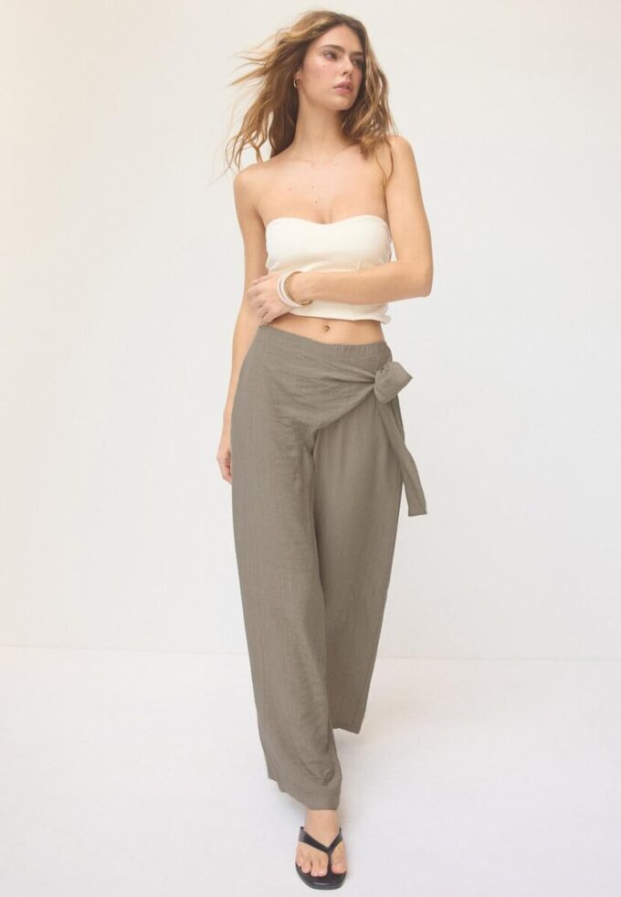 Fließende Sarong-Hose Fließende Sarong-Hose