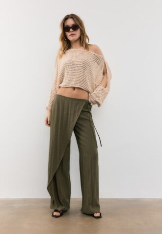 Fließende Wickelhose