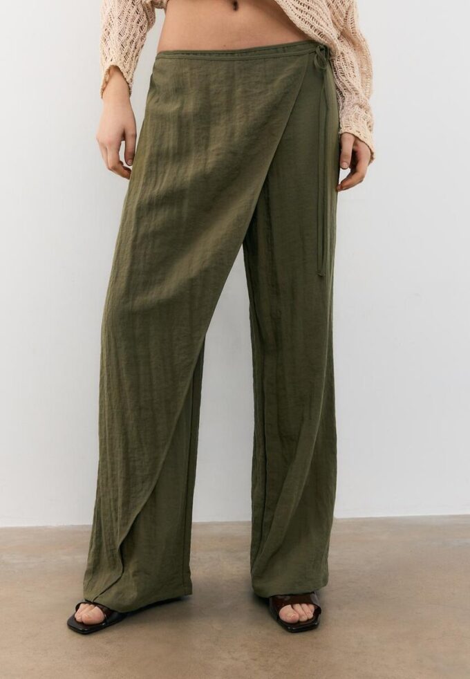 Fließende Wickelhose Fließende Wickelhose