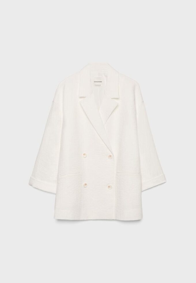 Fließender Zweireiher-Blazer Fließender Zweireiher-Blazer