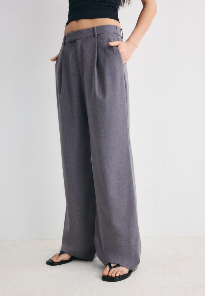 Formelle Hose mit Wide Leg