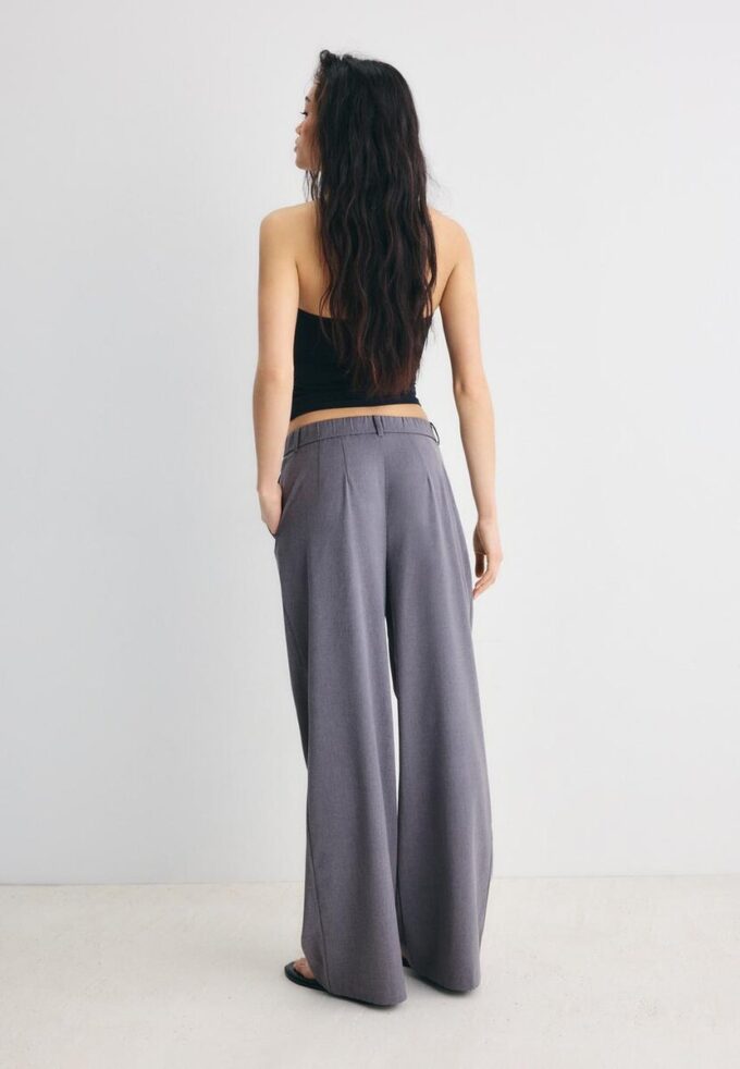 Formelle Hose mit Wide Leg