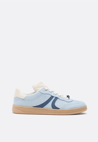 Freizeitsneaker aus Kunstwildleder