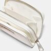 Geldbörse mit Reißverschluss in Lederoptik