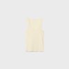 Geripptes T-Shirt mit Racerback Geripptes T-Shirt mit Racerback