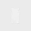 Geripptes T-Shirt mit Racerback