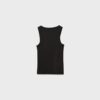 Geripptes T-Shirt mit Racerback