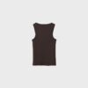 Geripptes T-Shirt mit Racerback