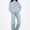 Gestreifte Jeansjacke