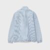 Gestreifte Jeansjacke
