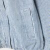 Gestreifte Jeansjacke