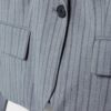Gestreifter kurzer Blazer Gestreifter kurzer Blazer