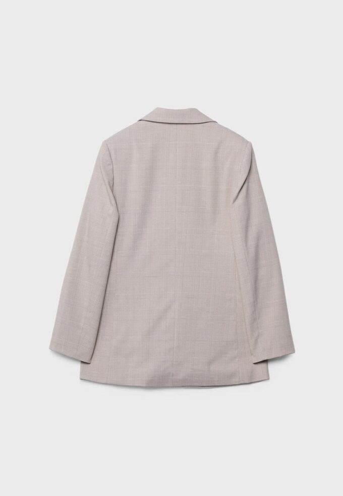 Gestreifter offener Blazer Gestreifter offener Blazer