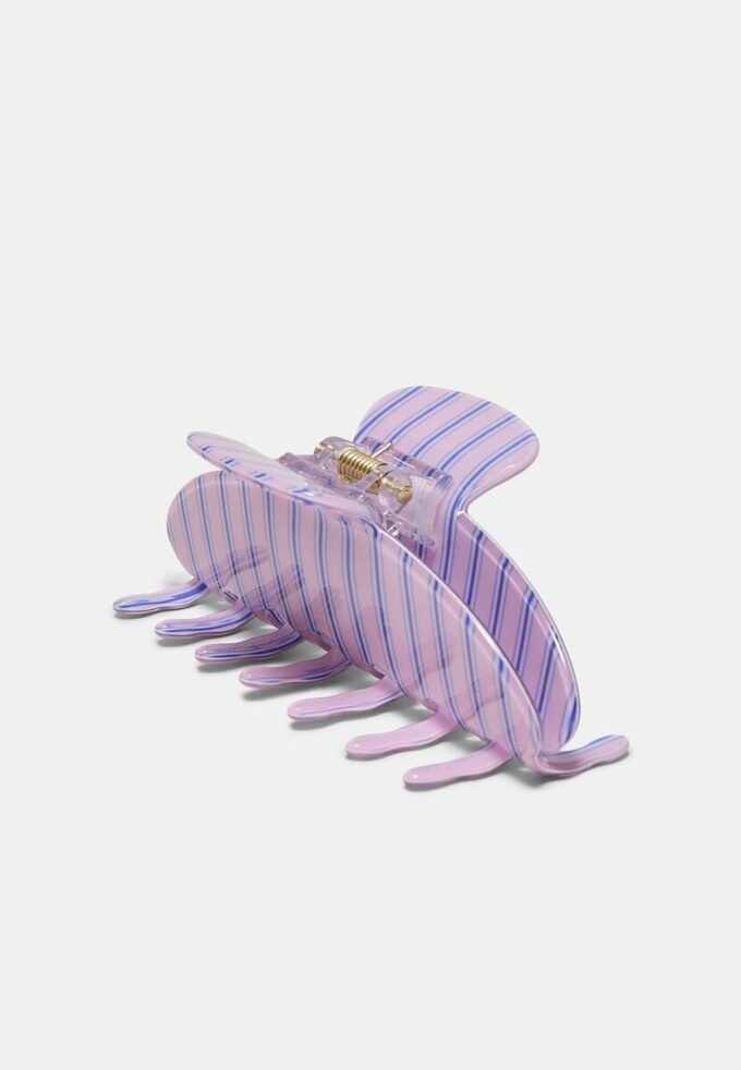 Gestreifter Pelzclip