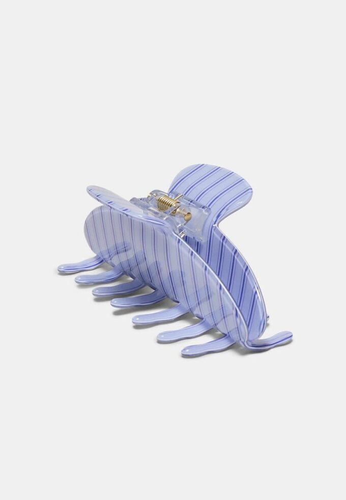 Gestreifter Pelzclip