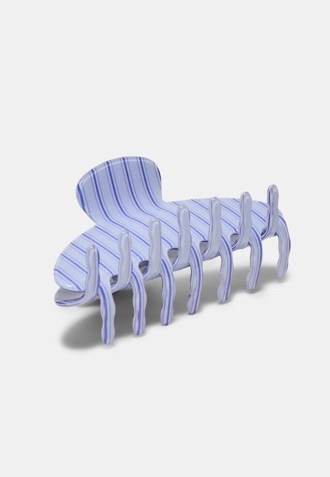 Gestreifter Pelzclip