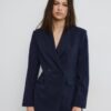 Gestreifter, taillierter Blazer Gestreifter, taillierter Blazer