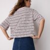 Gestreiftes Kurzarm-T-Shirt