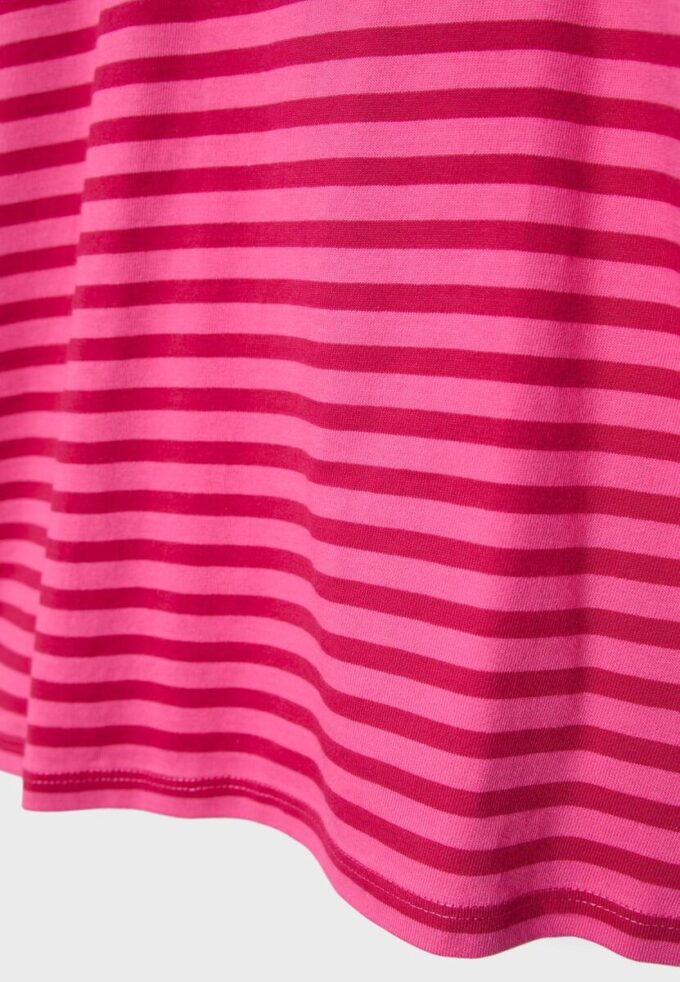 Gestreiftes Kurzarm-T-Shirt