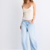 Halter-Oberteil mit Pailletten Halter-Oberteil mit Pailletten