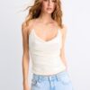 Halter-Oberteil mit Pailletten Halter-Oberteil mit Pailletten