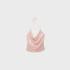 Halter-Oberteil mit Pailletten Halter-Oberteil mit Pailletten