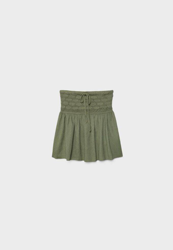 Häkel-Bandeau-Oberteil Häkel-Bandeau-Oberteil