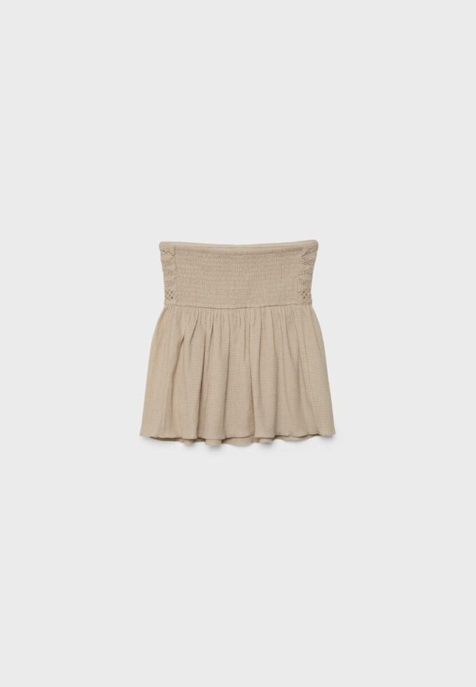 Häkel-Bandeau-Oberteil