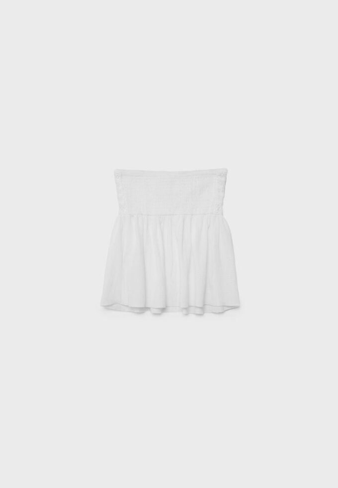 Häkel-Bandeau-Oberteil
