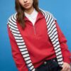 Hochgeschlossenes Sweatshirt mit Reißverschluss Hochgeschlossenes Sweatshirt mit Reißverschluss