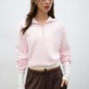 Hochgeschlossenes Sweatshirt mit Reißverschluss Hochgeschlossenes Sweatshirt mit Reißverschluss