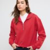 Hochgeschlossenes Sweatshirt mit Reißverschluss Hochgeschlossenes Sweatshirt mit Reißverschluss