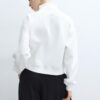 Hochgeschlossenes Sweatshirt mit Reißverschluss