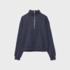 Hochgeschlossenes Sweatshirt mit Reißverschluss Hochgeschlossenes Sweatshirt mit Reißverschluss